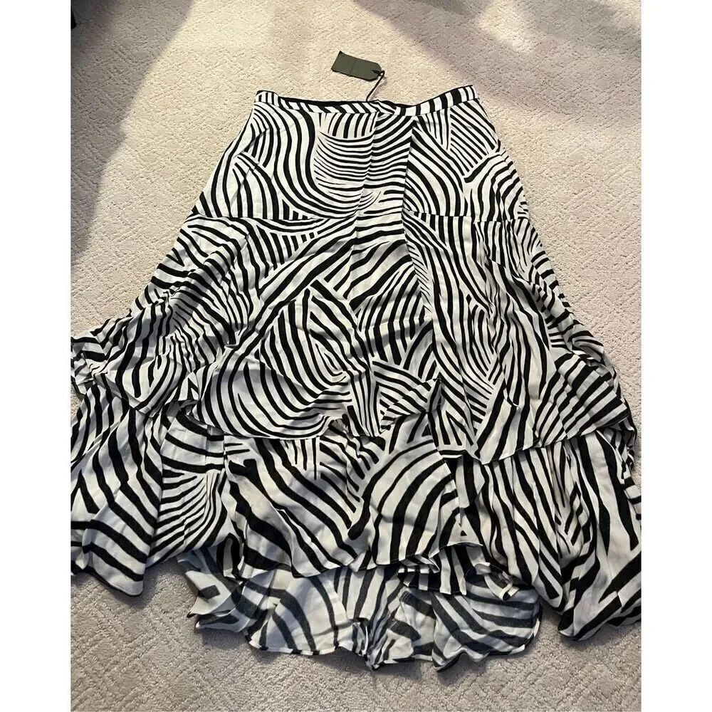 NWT All Saints Elie Seebra Skirt